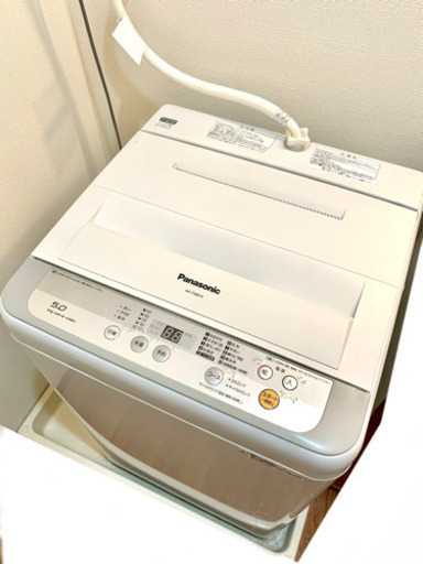 パナソニック製 洗濯機 5.0kg NA-F50B10 2016年モデル