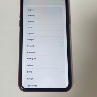 iPhone 11 RED 256 GB SIMフリーの画像
