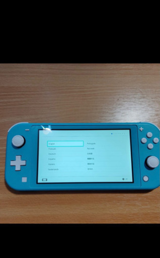 任天堂 Nintendo switch Lite ニンテンドー スイッチライト 本体のみ ターコイズ 完動品 左右アナログスティック修理済