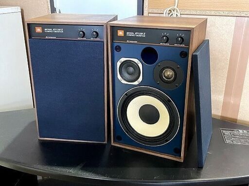 【苫小牧バナナ】状態良好 JBL 133mm 3ウェイ ブックシェルフ型 コンパクトモニター スピーカー 4312MⅡ 音出し良好♪