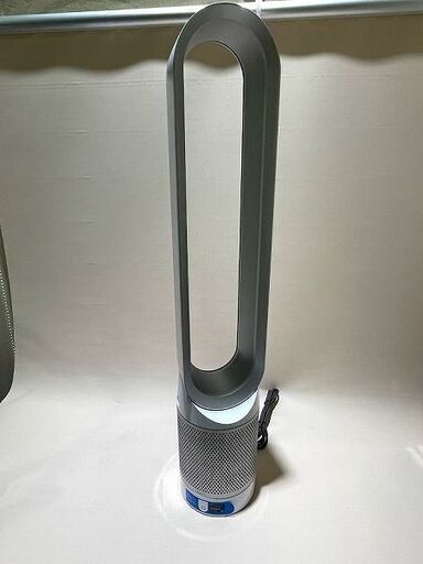 【苫小牧バナナ】ダイソン/Dyson Pure Cool Link 空気清浄機能付 タワーファン TP03WS ホワイト/シルバー リモコン付き 状態良好♪