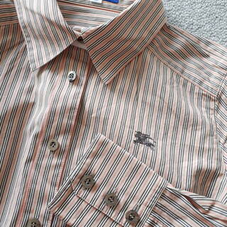 【新品　未使用】バーバリー　長袖チェック柄シャツの画像
