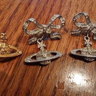 Vivienne Westwood　ピアス　シルバー　ゴールド