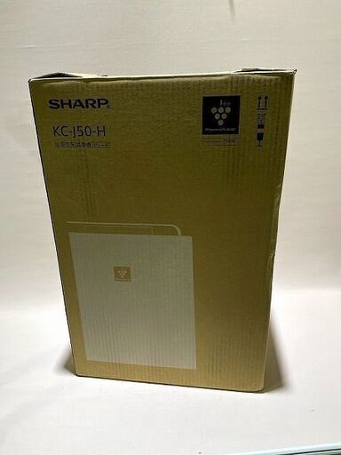 【苫小牧バナナ】開封未使用品 SHARP/シャープ プラズマクラスター7000搭載 加湿空気清浄機 ～13畳 KC-J50-H グレー