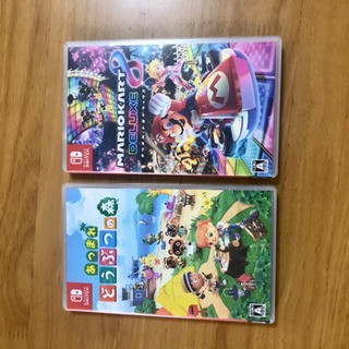 Nintendo switch あつ森　マリオカート8DX