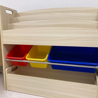 お取引決定しました☆絵本ラック　おもちゃ収納