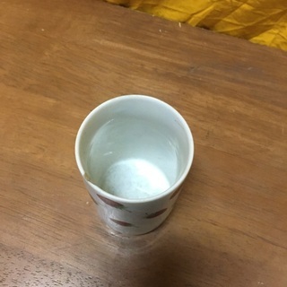 昭和レトロ　湯呑みカップ(いちご柄)アンティークの画像
