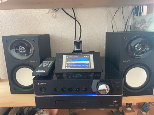 CDコンポ　SONY ネットジューク　ウォークマンつき　コンポ
