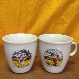 ペコちゃん　カップ2点セット