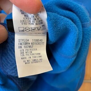 モンベル　登山用ジャケットの画像