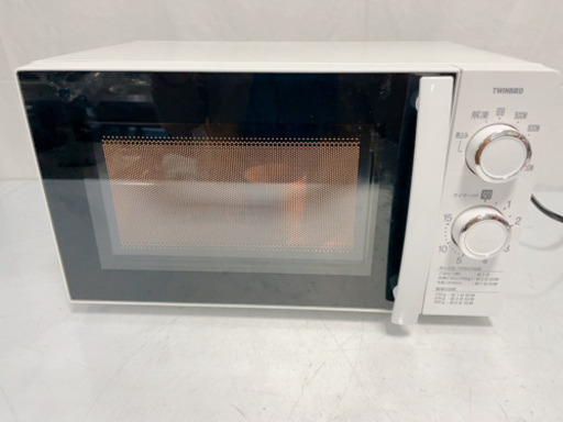 DGT4 【動作品】TWINBIRD ツインバード 電子レンジ DR-429型 ホワイト 2017年製 60Hz専用