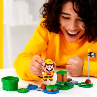 【新品　未使用】LEGOマリオ　ビルダーマリオの画像