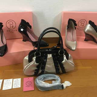 POUDLE PUPPET プードルプペ パンプス バック カバ...