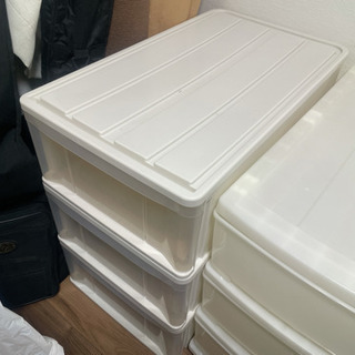 【売約済み】衣装ケース　白