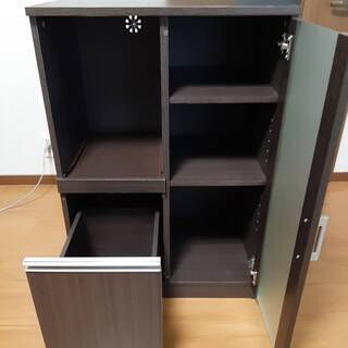 レンジ台（食器棚、キッチン収納）の画像