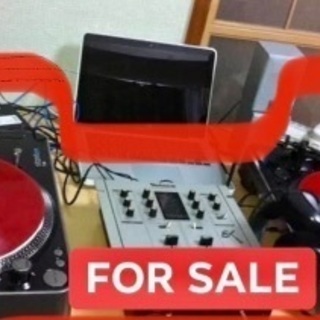 DJミキサー&ターンテーブル