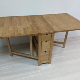 【Jay様専用】IKEA 伸長式ダイニングテーブル NORDEN ノールデン