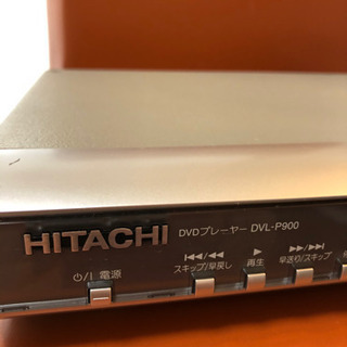 HITACHI  DVDプレーヤー　　DVL-P900　の画像