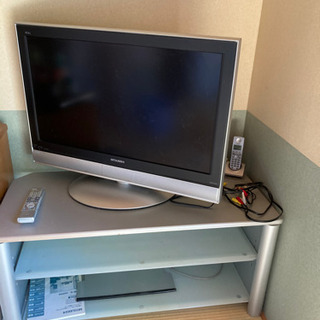 MITSUBISHI液晶TV、テレビ台付