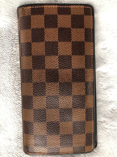 ルイヴィトン Louis Vuitton ポルトフォイユブラザ ダミエ 二つ折り長財布 メンズ【保存袋 ケース付】