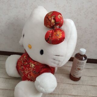 【美品　値下げ】ハローキティぬいぐるみ　大の画像