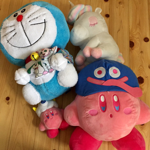 カービィ ドラえもん 人形  アミューズメント品