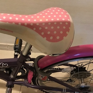 女の子用自転車24インチ　美品鍵付きの画像