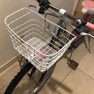女の子用自転車24インチ　美品鍵付きの画像