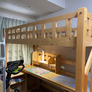 受け渡し予定者決定してます！ロフトベッド　システムベッド　学習机
