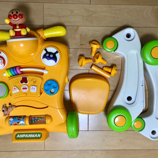 アンパンマン　へんしんウォーカー　手押し車　おもちゃの画像