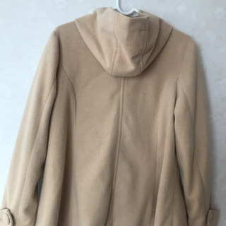 ★【お取引決定】ハーフコート　キャメル色　Lサイズの画像