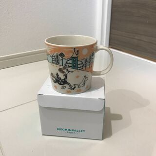 【新品】ムーミンバレーパーク 1周年限定アラビアマグカップ