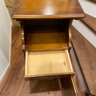 カリモク電話台。取りに来られる方、希望！の画像