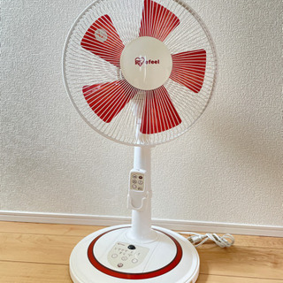 リモコン付き　アイリスオーヤマ　扇風機