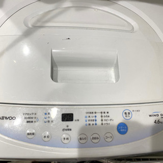 【取引中】全自動洗濯機　DW-P46CB 　4.6kg  201...