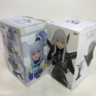 Re:ゼロ　フィギュア　エミリア　エキドナ　未開封の画像
