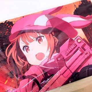 新品、未使用品 NO,0023 ソードアート・オンライン オルタナティブ ガンゲイルオンライン レン　プレイマット　デスクマットの画像