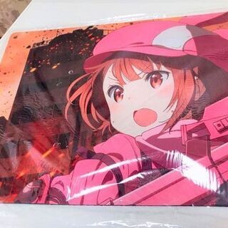 新品、未使用品 NO,0023 ソードアート・オンライン オルタナティブ ガンゲイルオンライン レン　プレイマット　デスクマットの画像