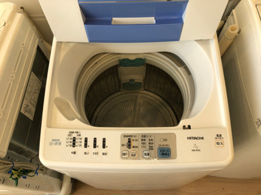 ＊【6ヶ月安心保証付】HITACHI 全自動洗濯機　
