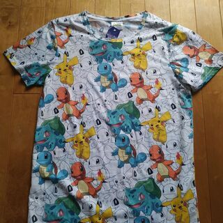 【未使用】Pikachu Pokemon 海外正規品　子供のLサイズ