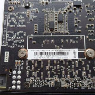 グラフィックカード　GeForce　GTX1060の画像