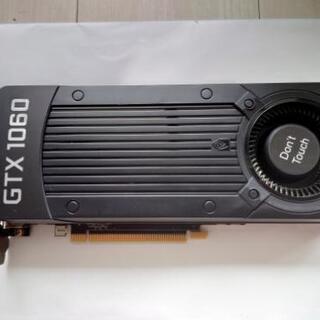 グラフィックカード　GeForce　GTX1060の画像