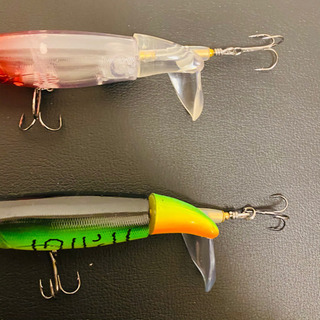 #釣具#大型14cm#フローティングペンシル×3本#プロプラ#スクリュー#新品#の画像