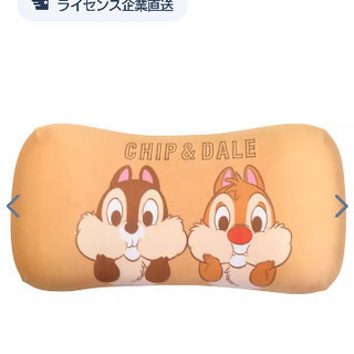 新品 ディズニー リラックスピロー 低反発クッション 枕 チップ&デールとロッソのセットの画像