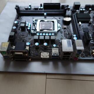 マザーボード(ジャンク品)、CPU(Core i5)セットの画像