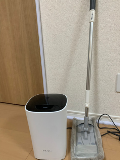美品☆e angel ステーションクリーナー（モップセット）