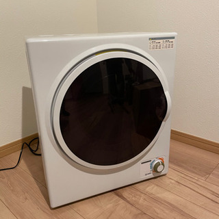 衣類乾燥機　2.5Kg(1-2人分) 説明書あり