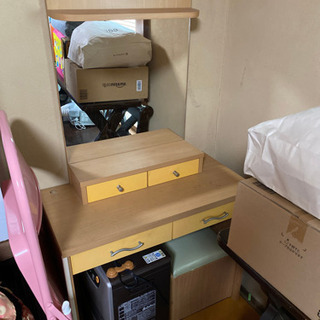 今週中可能な方　差し上げます　鏡台