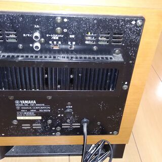 【日時指定】YAMAHA ヤマハ YST-SW015 サブウーファーシステムの画像