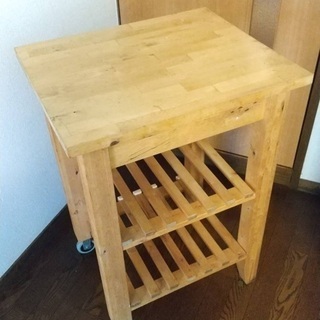 IKEA ナチュラル作業台　